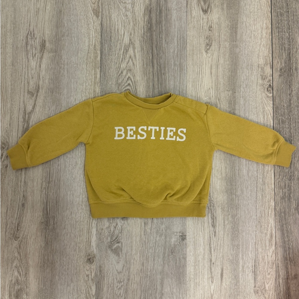 Little Co. By Lauren Conrad 12 Month Bestie Crewneck Sweatshirt